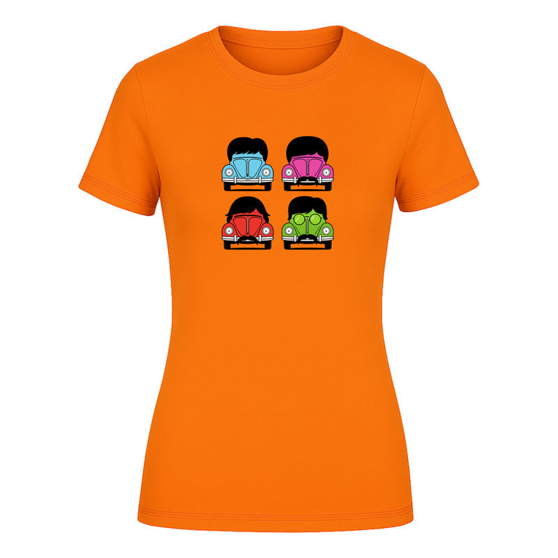 Playera "The Beatles" Vochos Retro - Dama