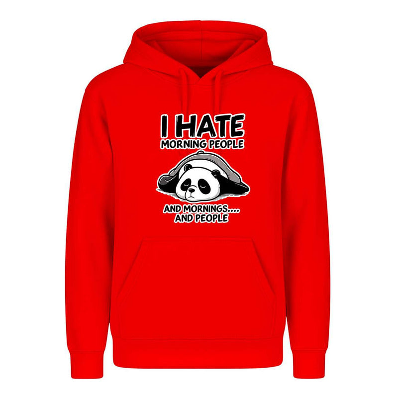 Sudadera I Hate Morning People Panda Meme Broma Infantil