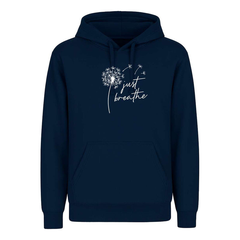 Sudadera Just Breathe Inspiración Diario Motivación Infantil