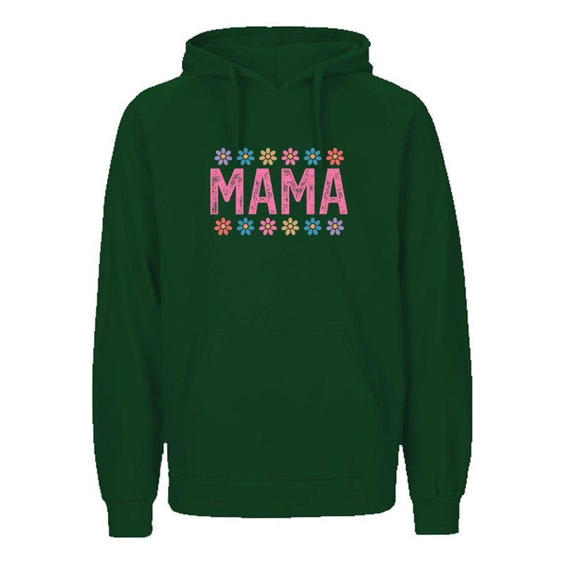 Sudadera Mama Unisex Con Flores  Regalo Día De Las Madres