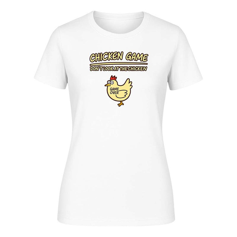 Playera "Chicken Game" Pollo Game Over - Dama
