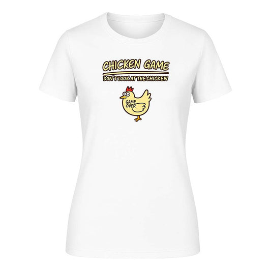Playera "Chicken Game" Pollo Game Over - Dama