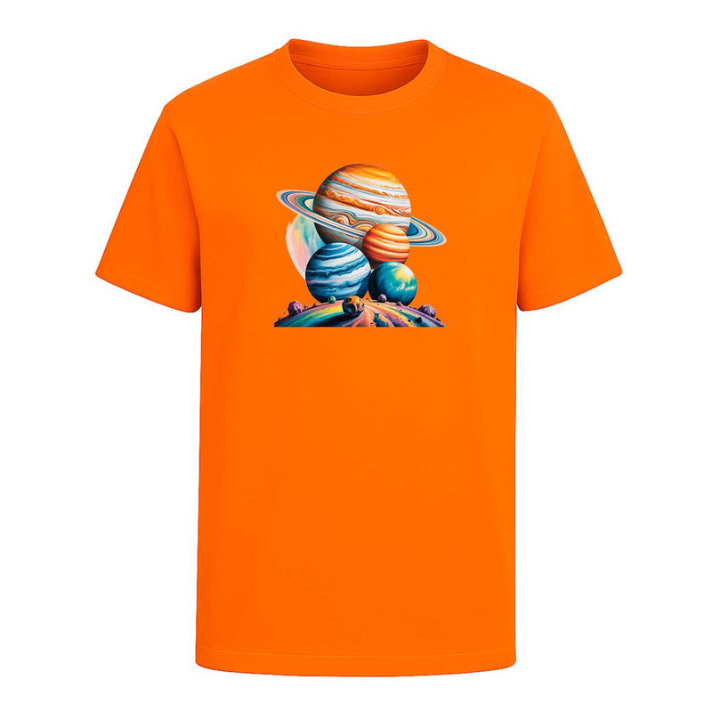 Playera Sistema Solar Planetas Astronomía Ciencia Unisex