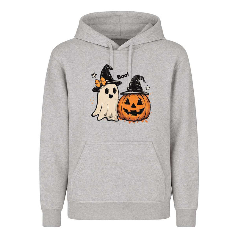 Sudadera Fantasma Y Calabaza Boo Halloween Divertida Fiesta