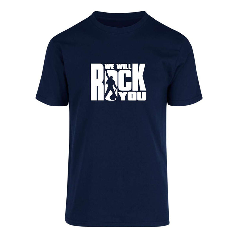 Playera Queen Freddie Mercury We Will Rock You Para Hombre