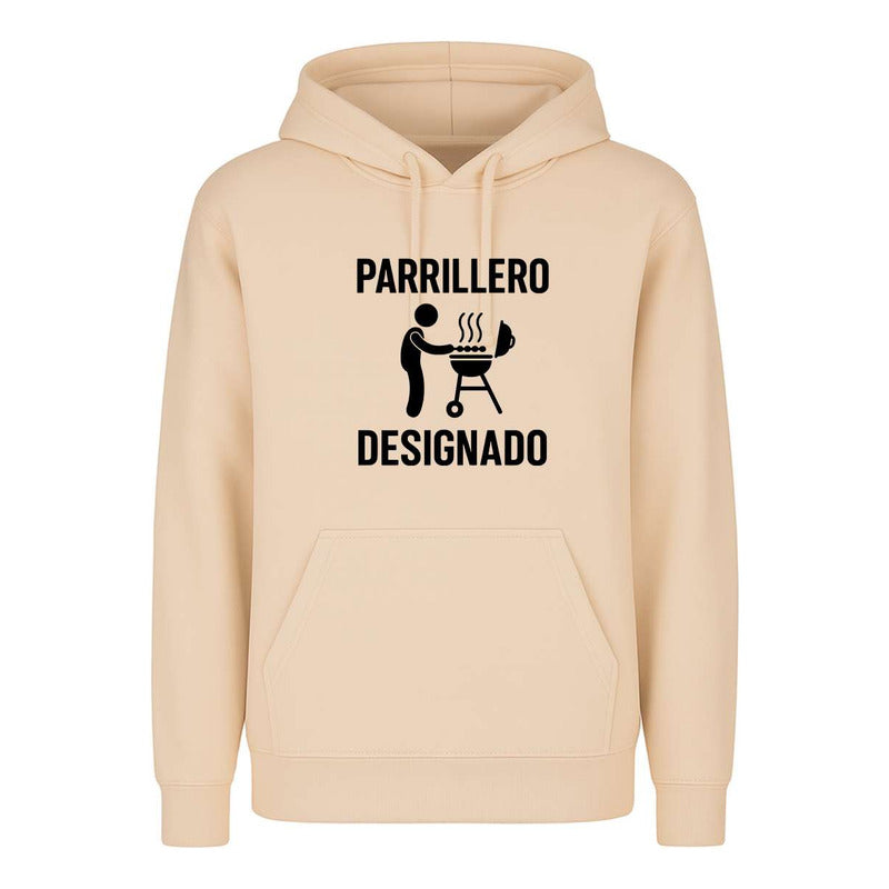 Sudadera Parrillero Designado Rey De La Parrilla Bbq Unisex
