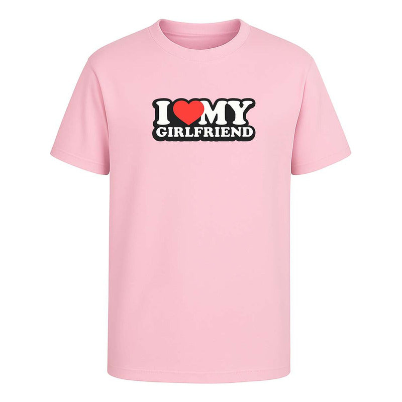 Playera "I Love My Girlfriend" - Hombre