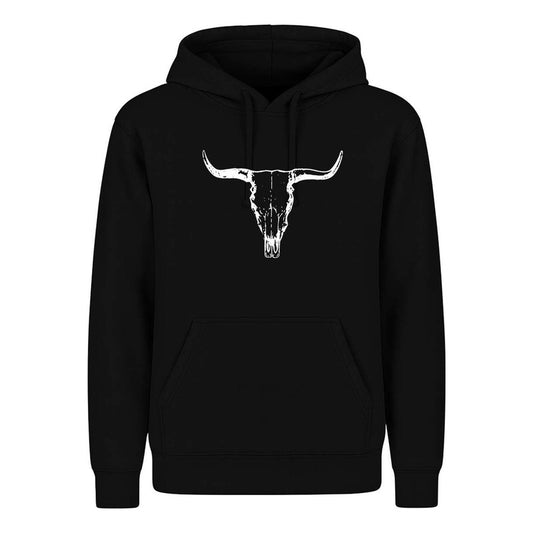 Sudadera Calavera Toro Longhorn Vaquera Rodeo México Unisex