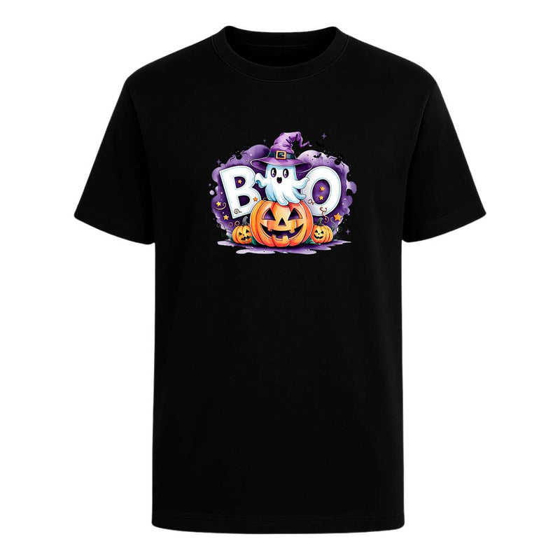 Playera Boo Fantasma Unisex Halloween Kawaii Noche De Brujas