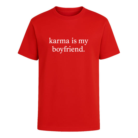 Playera "Karma Is My Boyfriend" Taylor Swift - Unisex