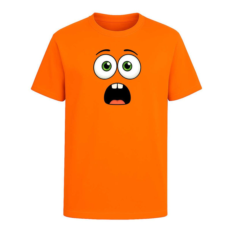 Playera "Cara Sorpresa" Divertida - Hombre