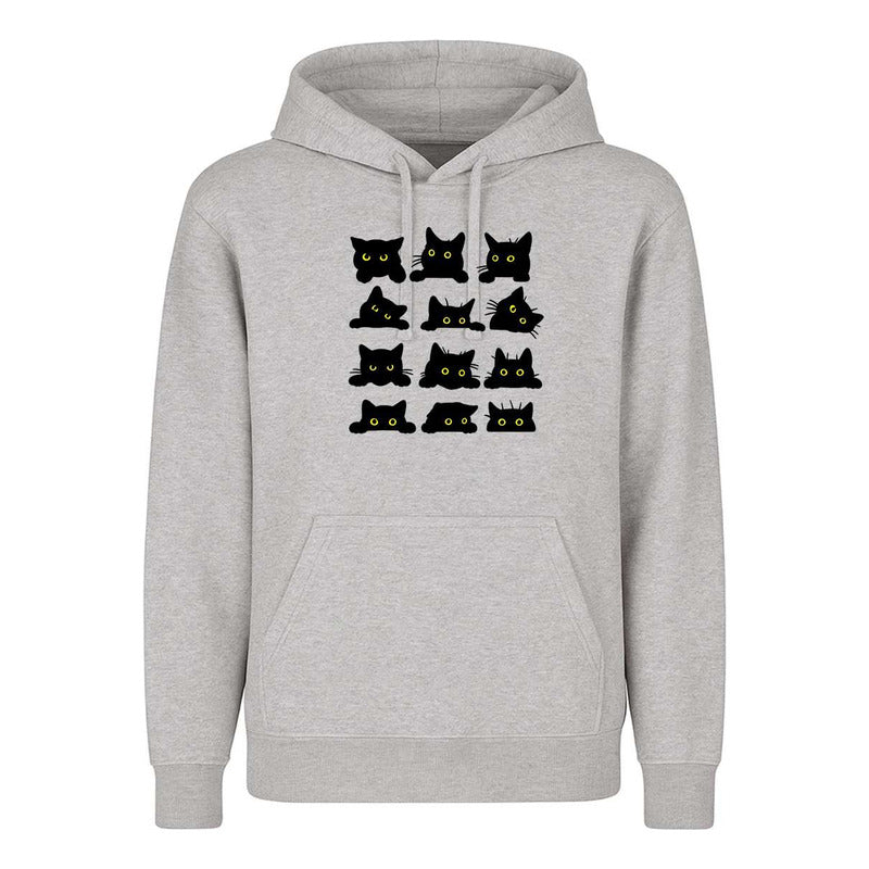 Sudadera Gatos Caritas Kawaii Divertida Regalo Infantil