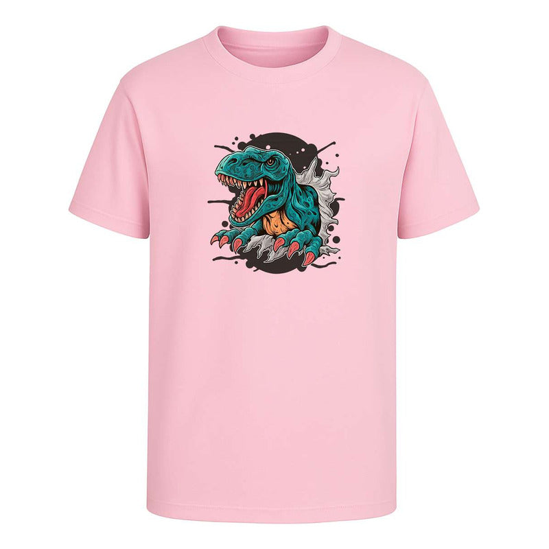 Playera "T-rex Rasgando Pared" - Infantil