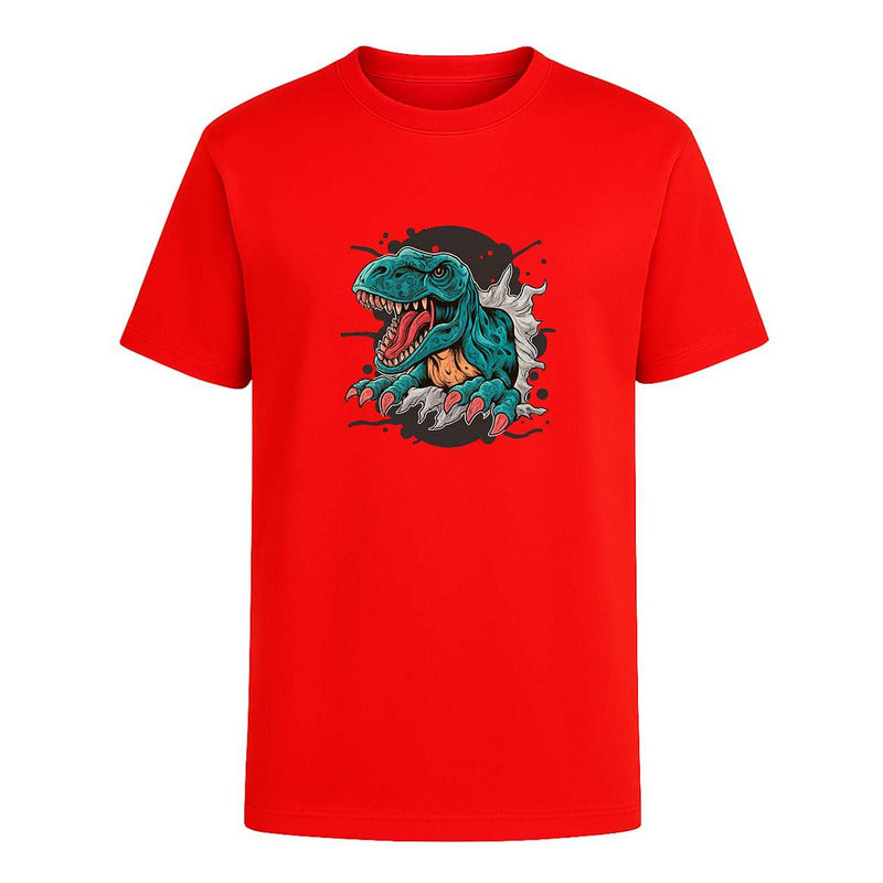 Playera "T-rex Rasgando Pared" - Infantil