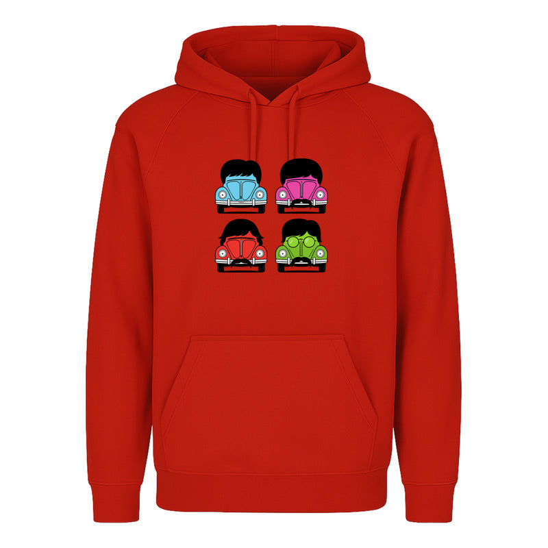 Sudadera Beatles Unisex Diseño Divertido Carros Pop Art