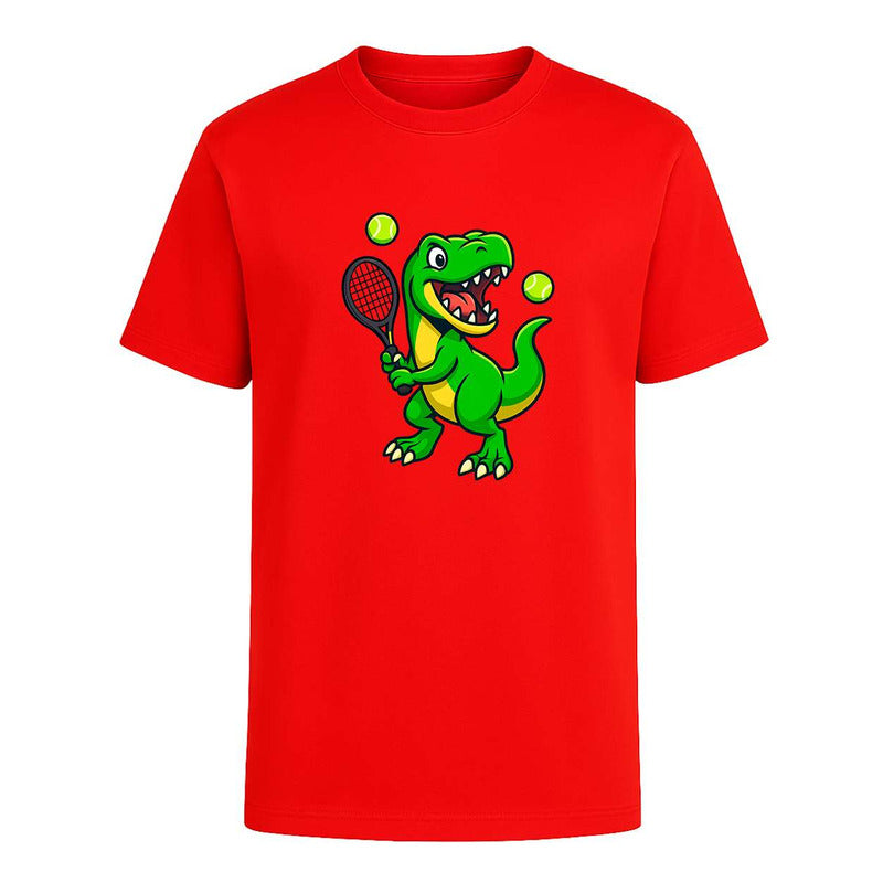 Playera "Dinosaurio Tenista" T-Rex - Hombre