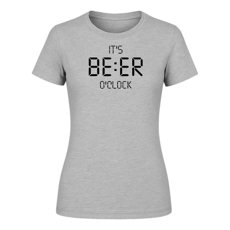 Playera "It's Beer O'clock" Cerveza - Dama