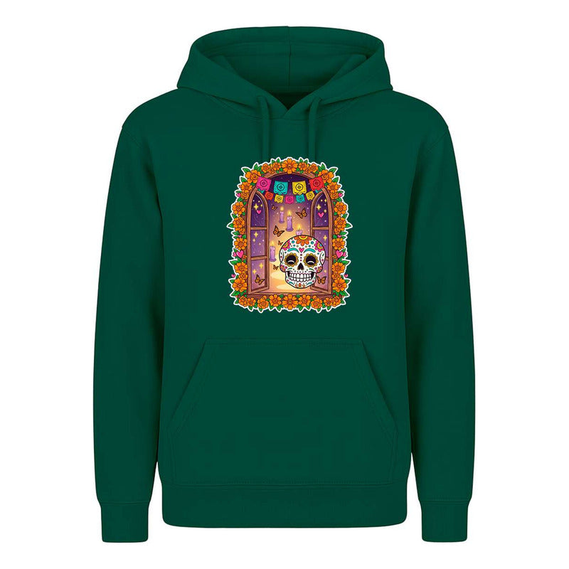 Sudadera Calavera Día De Muertos Ofrenda Tradicional México