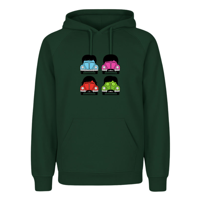 Sudadera Beatles Unisex Diseño Divertido Carros Pop Art