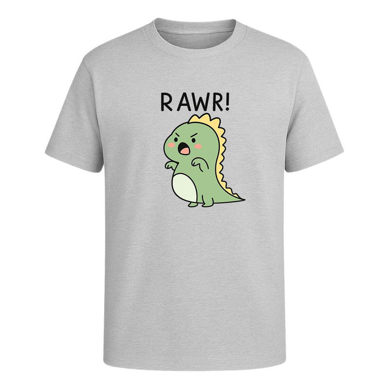 Playera Rawr Dinosaurio Kawaii Divertida Regalo Infantil