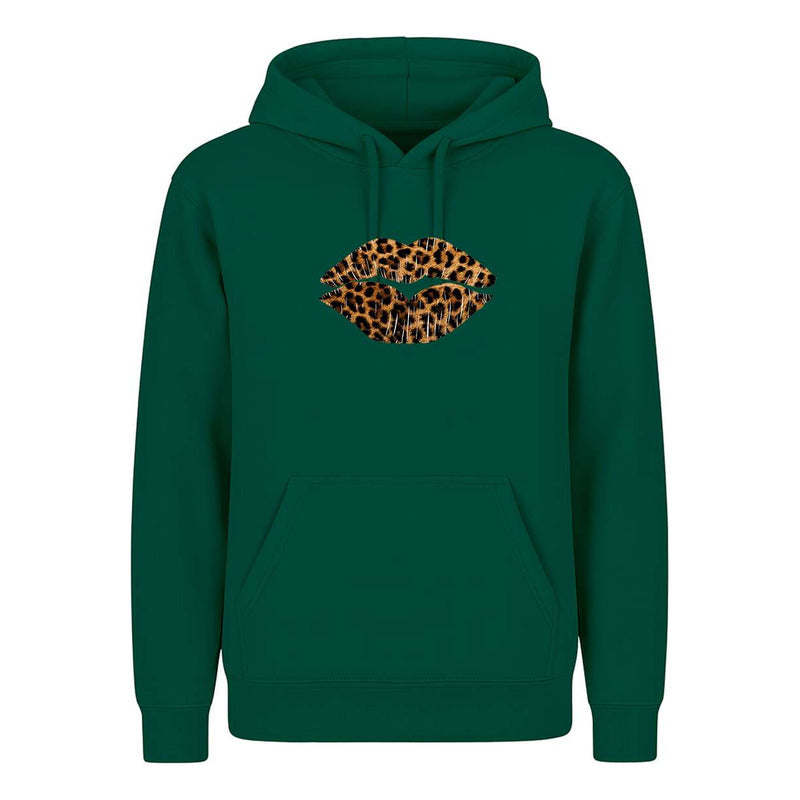 Sudadera Labios Animal Print Beso Sexy Moda Fiesta Infantil