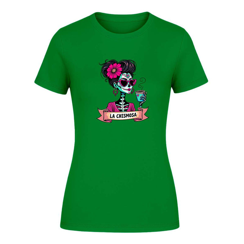 Playera "La Chismosa" Catrina Mexicana - Dama