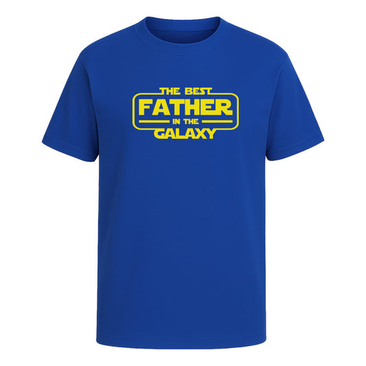 Playera Para Papá Mejor Padre De La Galaxia Regalo Sci-fi
