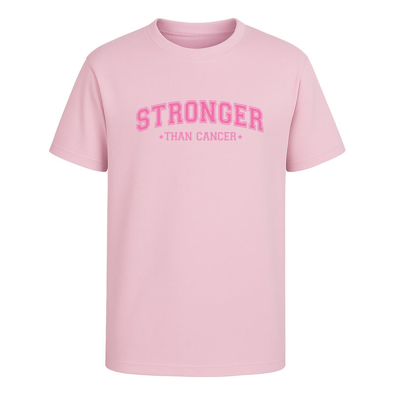 Playera Stronger Than Cancer Infantil Octubre Cancer De Mama