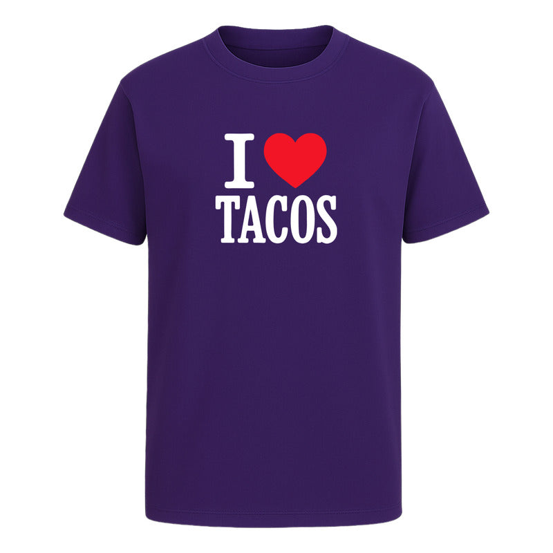 Playera "I Love Tacos" - Infantil
