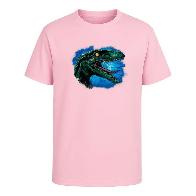 Playera Velociraptor Realista Dinosaurios Fans Cine Unisex