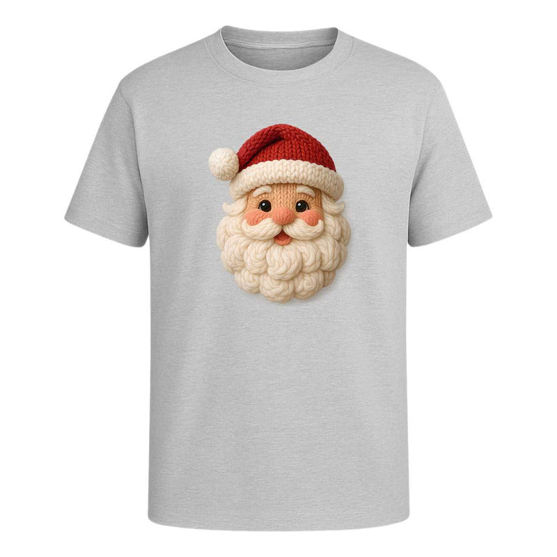 Playera Santa Tipo Knit Cute Navideña Kawaii Regalo Unisex