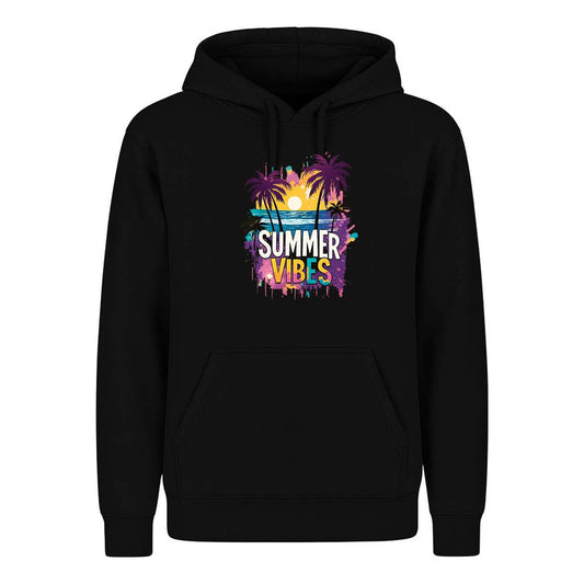 Sudadera Summer Vibes Playa Sol Arena Vacaciones Unisex