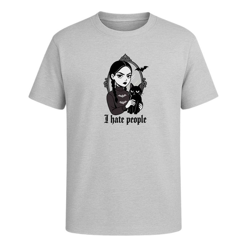 Playera "I Hate People" Gótica - Infantil