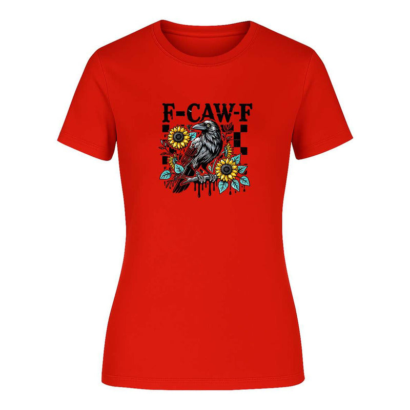 Playera "F-caw-f" Cuervo - Dama