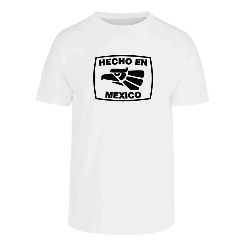 Playera para hombre KreaLab, hecha en México, con diseño moderno y cómodo, en colores vibrantes, vista frontal en fondo claro.