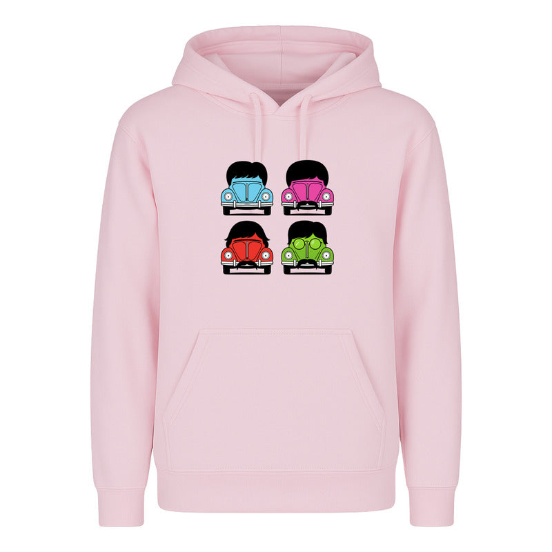 Sudadera Beatles Vochos Diseño Retro Rock Vintage Unisex