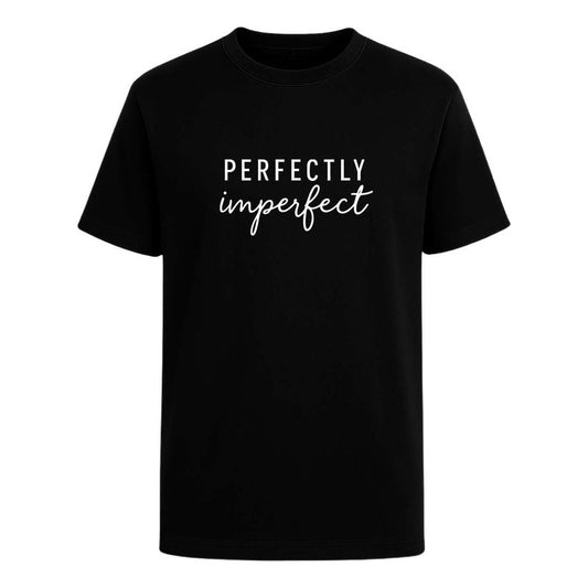 Playera Perfectly Imperfect Frase Positiva Autoestima Unisex
