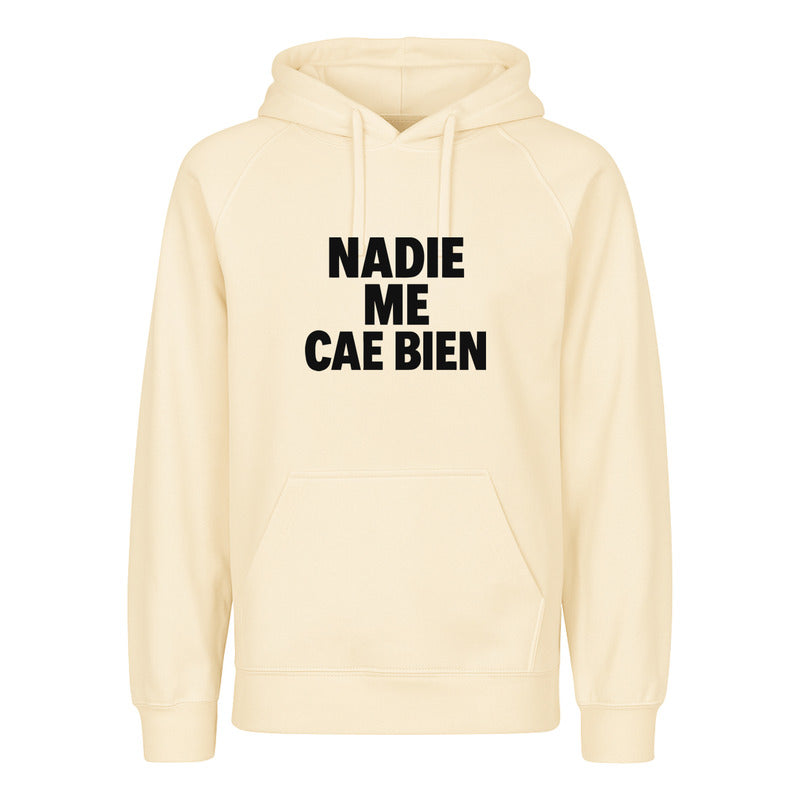 Sudadera Nadie Me Cae Bien Unisex Frase Sarcástica Divertida