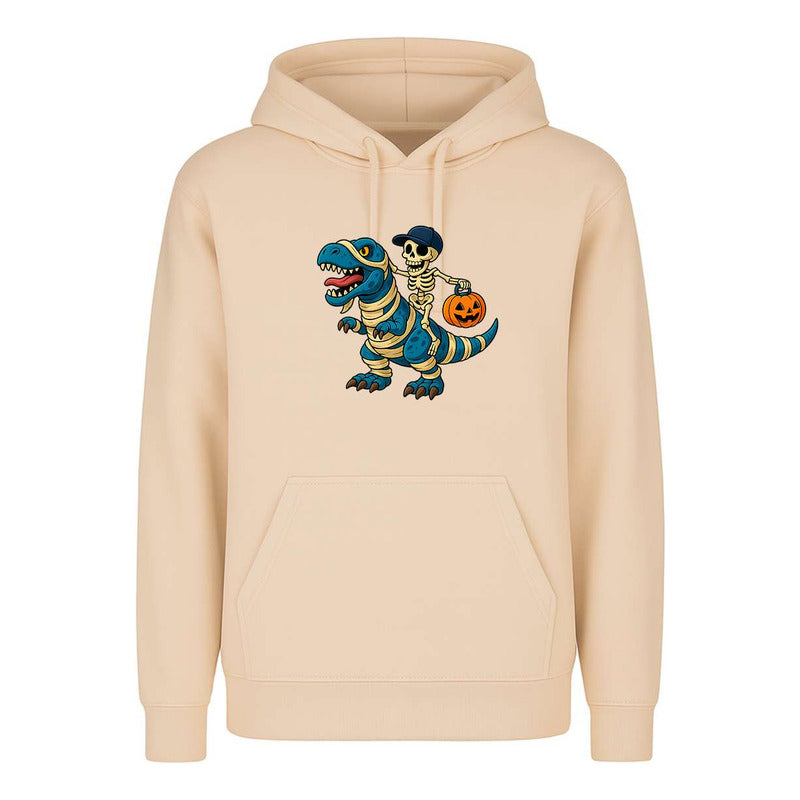 Sudadera Dinosaurio Momia Con Esqueleto Halloween Unisex