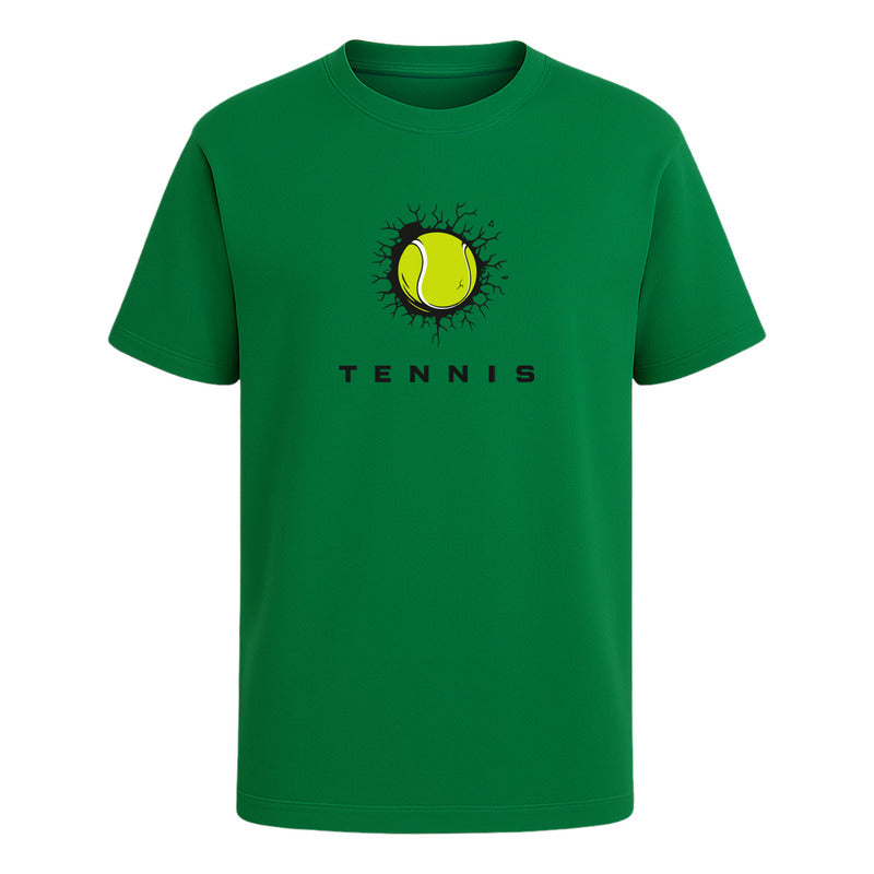 Playera "Tenis Pelota Impactando" - Hombre