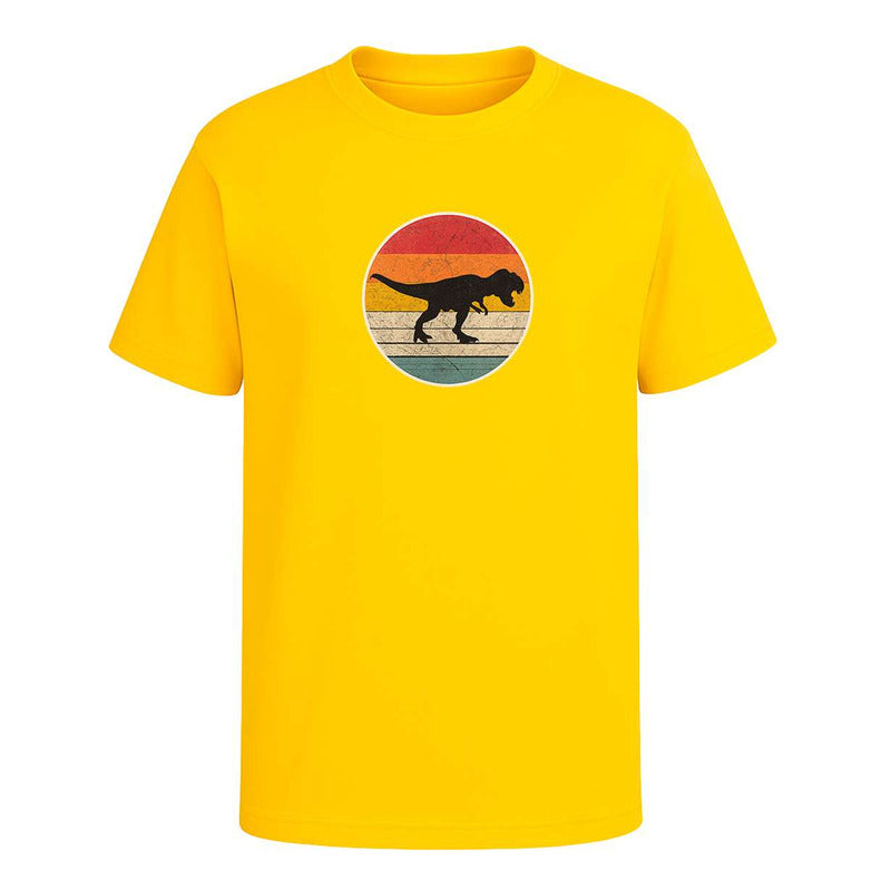 Playera "Dinosaurio Retro" Silueta Vintage - Infantil