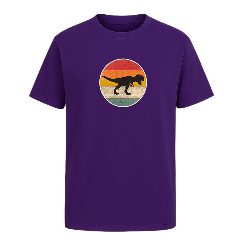 Playera "Dinosaurio Retro" Silueta Vintage - Infantil