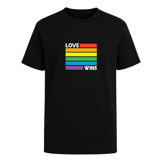Playera Love Wins Lgbt Arcoíris Orgullo Gay Unisex