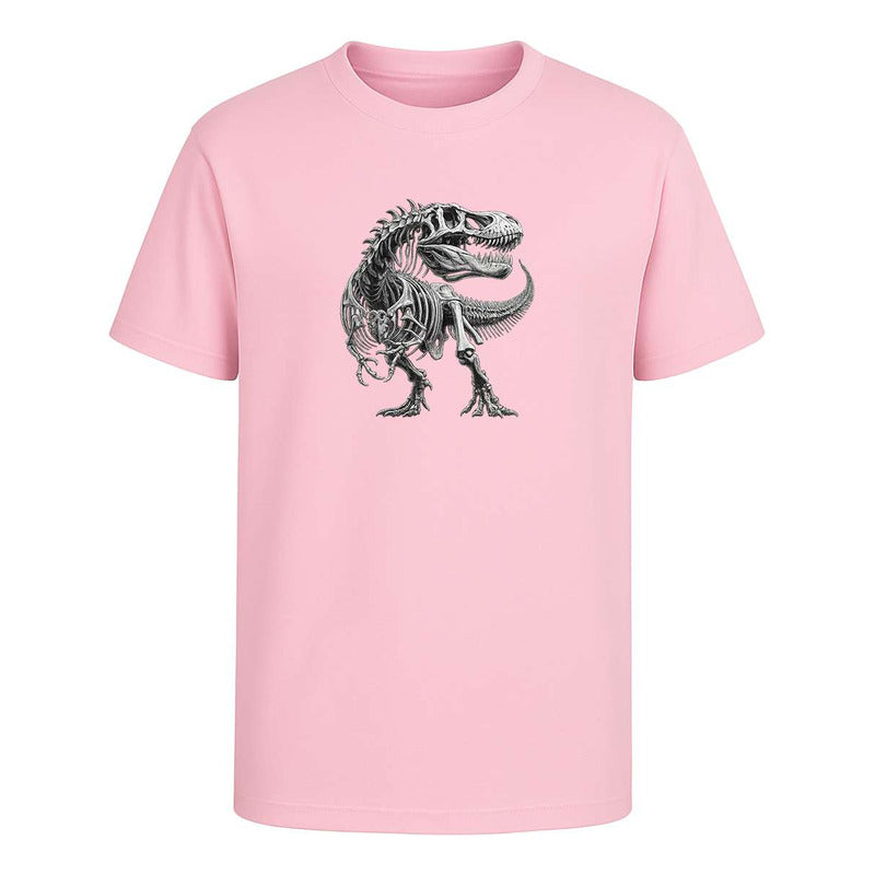Playera T-rex Esqueleto Dinosaurio Fósil Museo Fans Unisex