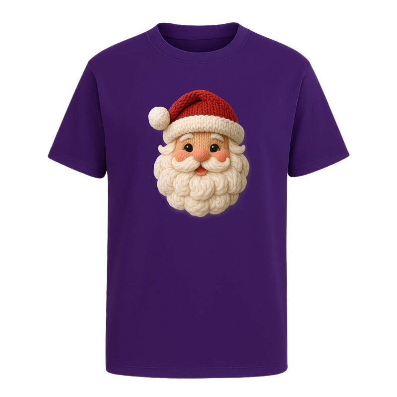Playera Santa Tipo Knit Cute Navideña Kawaii Regalo Infantil