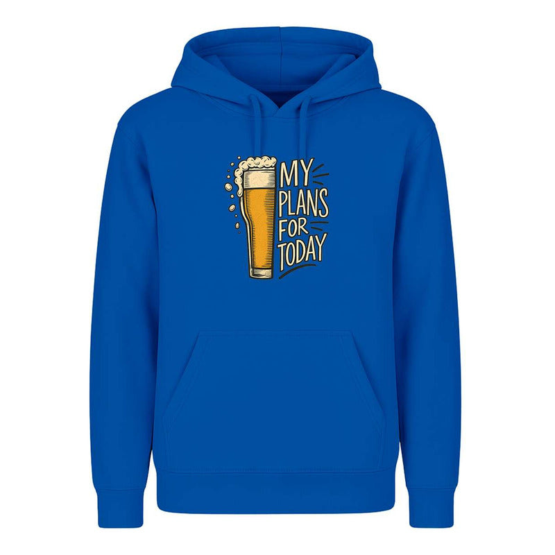 Sudadera My Plans For Today Cerveza Fiesta Humor Unisex
