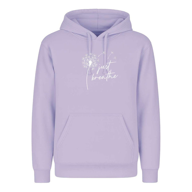 Sudadera Just Breathe Inspiración Diario Motivación Unisex