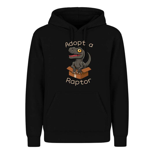 Sudadera Adopt A Raptor Dinosaurio Divertida Regalo Infantil