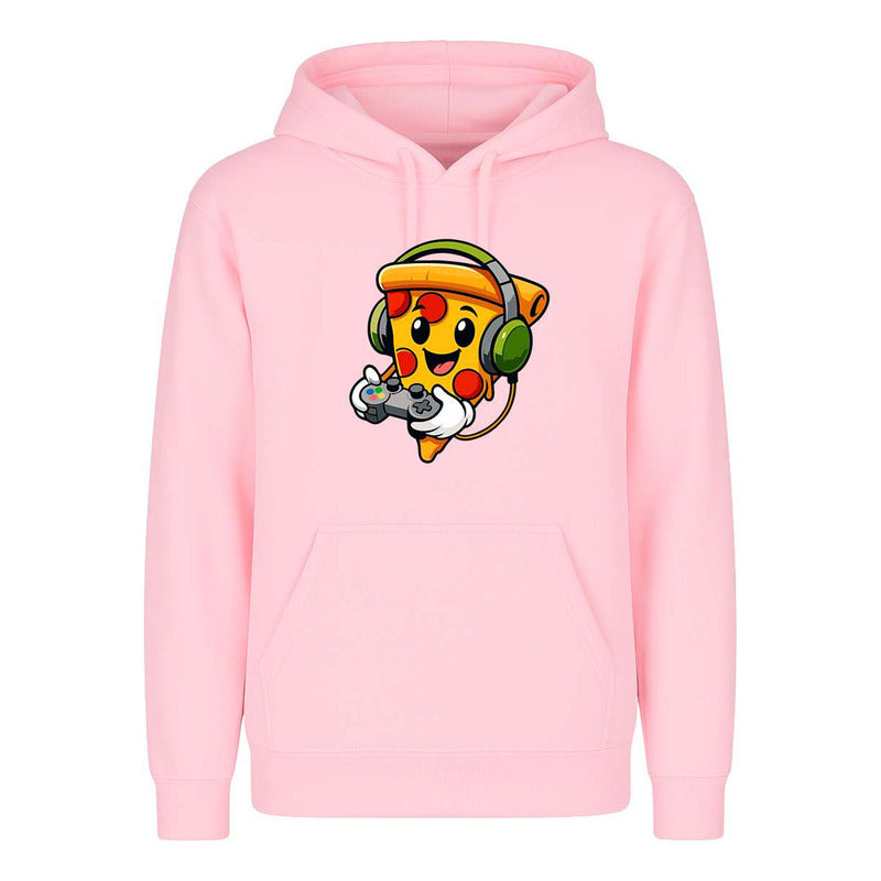 Sudadera Pizza Gamer Con Audífonos Control Divertida Unisex