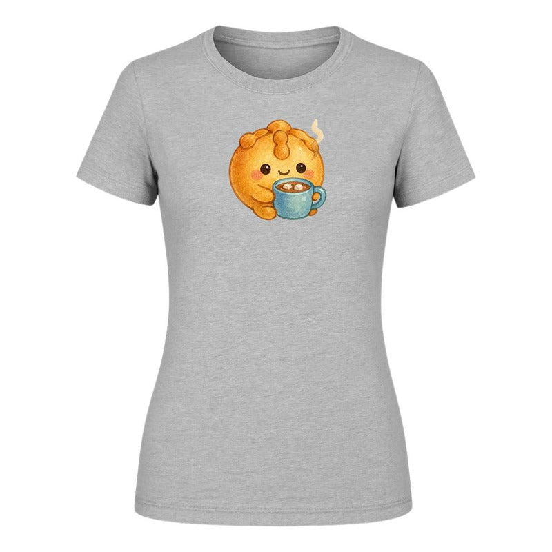 Playera Pan De Muerto Kawaii Con Chocolate Cute De Dama